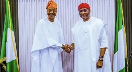 thecableng's tweet photo. ‘I was a victim’ — Ben Kalu says PFIPC convener misled him

Benjamin Kalu, deputy speaker of the house of representatives, says he was a victim of the alleged activities of the purported presidential foreign intervention promotion council (PFIPC).

Kalu spoke on Wednesday during plenary while contributing to a motion seeking a probe of the purported council, which the presidency has disowned.
 https://t.co/0LAluOKWjj