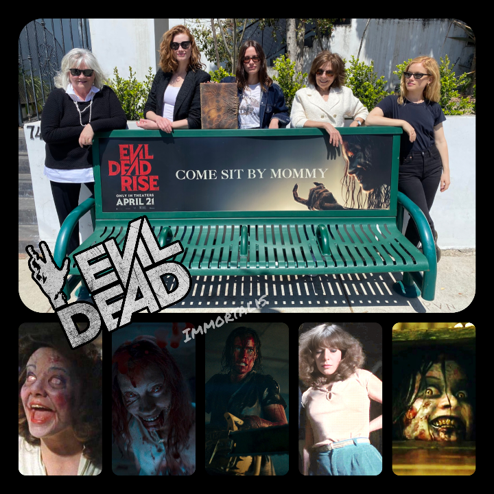 AshySlasheeDB's tweet photo. The ladies of the Evil Dead movies. 

Another joins your ranks. https://t.co/0qWcOh8ZyP