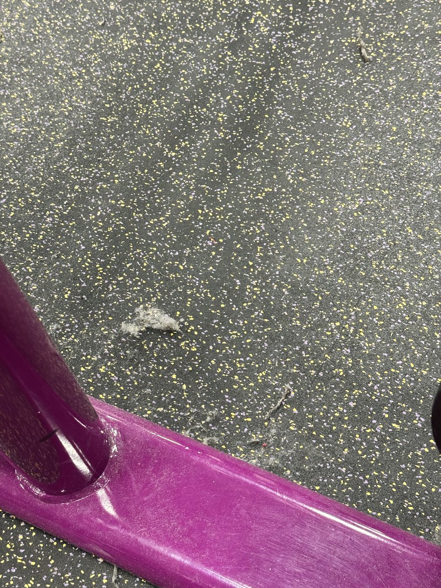 _vcasas_'s tweet photo. @PlanetFitness vale que paguemos una cuota de 15€ al mes, pero no es de recibo que el gimnasio de Parquesur esté así, lleno de suciedad en la sala y en los vestuarios. 
La verdad que da un poco de reparo dejar cualquier cosa apoyada en el suelo, porque te la llevas fina 😰😰 https://t.co/kgqXCFdmNQ