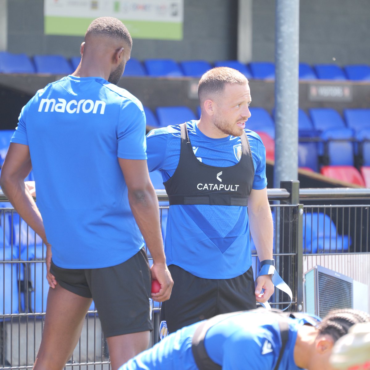 ColU_Official's tweet photo. Like the squads new training threads? 🧵

2026/27 @MacronSports Training Wear is now available to purchase online 👉 https://t.co/Nd2f08Q1wU

#ColU | #Macron | #CUFCRetail | #UsEssentials https://t.co/uNyhwRSESl