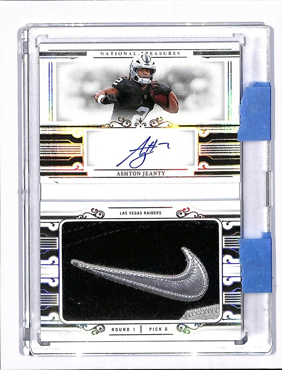 JylesCards's tweet photo. Jeanty NT jumbo nike patch auto booklet /2🏴‍☠️

https://t.co/Bjzc78SUVk #ad https://t.co/y7Hz7OXFfC