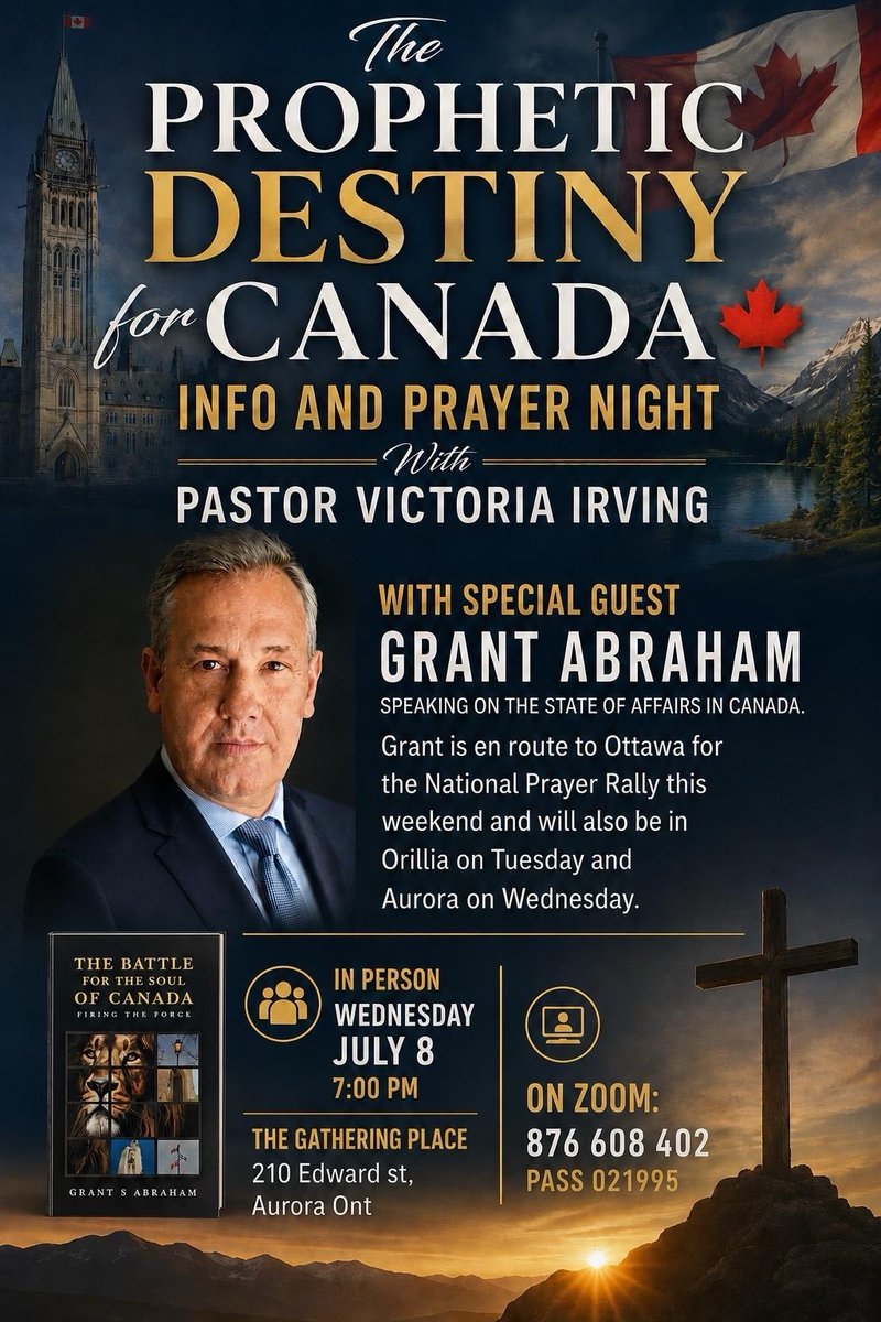 ReforgeParty's tweet photo. Join us in Aurora, Ontario, or online tonight! https://t.co/595MF76LWg