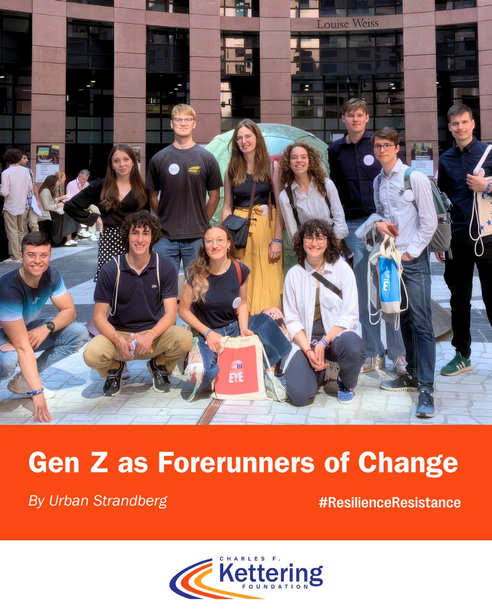 KetteringFdn's tweet photo. CFK Global Fellow Urban Strandberg shares the many reasons why he sees this generation of youth as “today’s truth tellers, with the clearest sight and the courage to speak truth to power as well as to their fellow citizens” in today’s #ResilienceResistance: https://t.co/cC1V1SUCDo