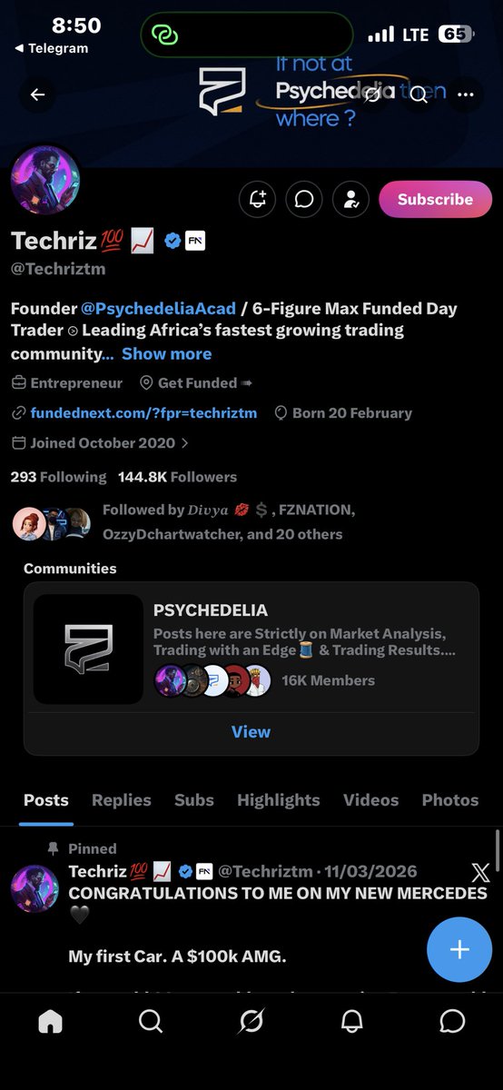 Tony_Ehiss's tweet photo. @Techriztm @PsychedeliaAcad @FundedNext @TraderHadesh All done sir.. Thank you in advance sir https://t.co/ErzHke1y59
