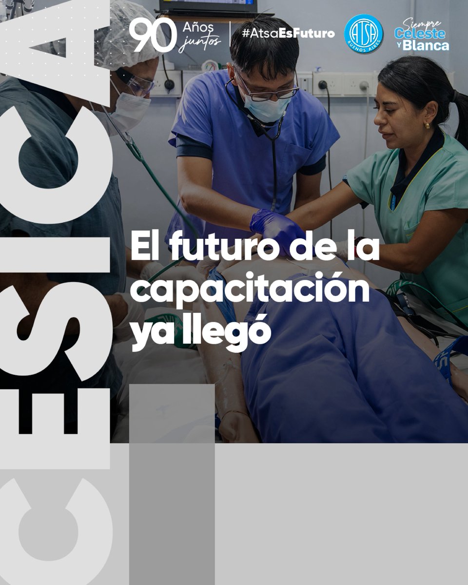 AtsaBsAs's tweet photo. Desde el CESICA, trabajamos para acercar nuevas herramientas y actividades que acompañen el desarrollo laboral de cada compañerx 🦾. Descubrí más en https://t.co/uf0xPoIcbk
#ATSABsAs #Sanidad #Sindicato https://t.co/FMV6KvaUmH