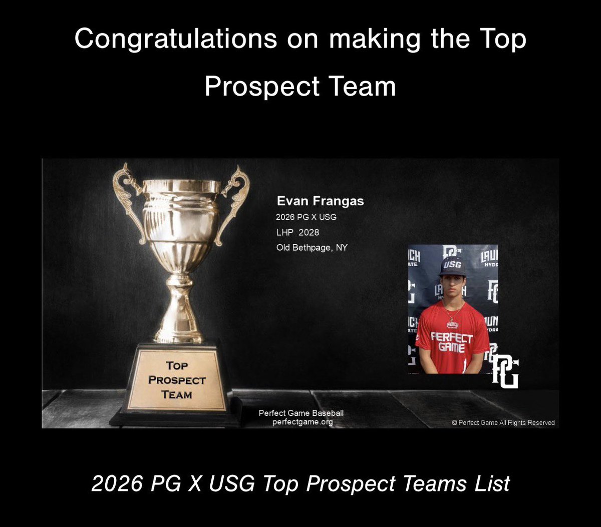 EvanFrangas2028's tweet photo. Results from latest showcase https://t.co/y7QS9jtWr0