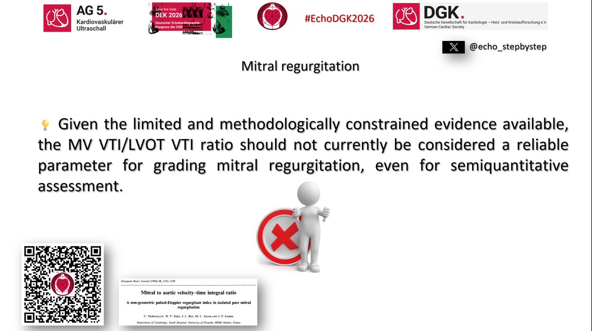 echo_stepbystep's tweet photo. @WilliamZoghbi In my opinion, the methodological limitations of this study should be acknowledged whenever it is incorporated into contemporary clinical guidelines. Prospective multicenter validation using modern reference standards (volumetric) is warranted. Until then… #EchoFirst #WhyCMR https://t.co/jCgEqprgeZ