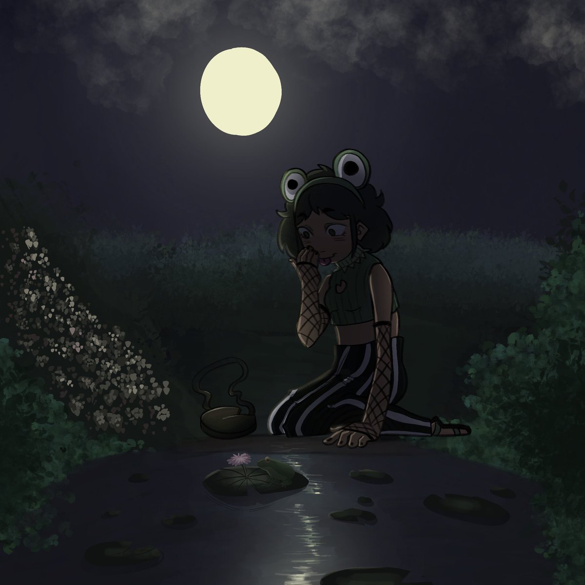 FroggiePied's tweet photo. Artfight attacks I’ve made during the first week! https://t.co/6GIfUgwdB1