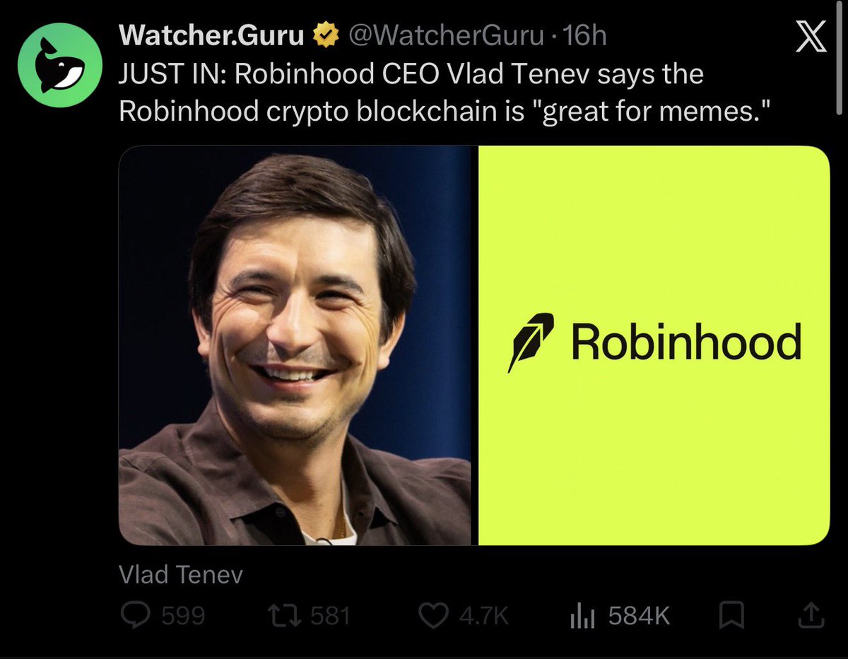 JackDorsey0x's tweet photo. I told you years ago:

Every big corporation would try to appropriate memes.

Now I can’t even repost @WatcherGuru, because they blocked me.

They all pretend I didn’t call this years ago. My entire account erased.

I’m YEARS ahead of the game.

https://t.co/UZAkUJzEJD ⏭️ https://t.co/i9cHMf0hxl