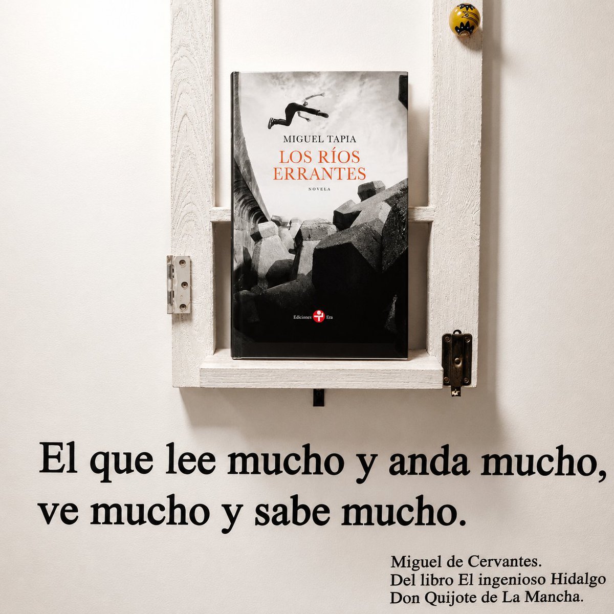 SandorMaraiLib's tweet photo. Los ríos errantes, de #MiguelTapia, es una lectura sobre crecer entre deseos, silencios y heridas que lo cambian todo. 🌊 Una novela de lenguaje poético que captura la soledad y los anhelos de la juventud. 📦 👉🏻 https://t.co/mB7OCCeL8t ✨@edicionesera https://t.co/CCrOaU0yIZ