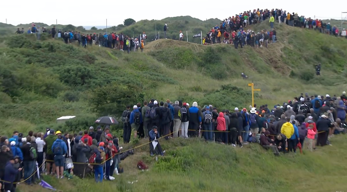 PaulDyeJr's tweet photo. @DJPie rewatched The Experience's final round upon your recommendation on the Royal Birkdale preview pod. Electric stuff. https://t.co/xEwVIaE8DQ