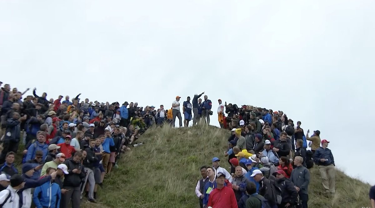 PaulDyeJr's tweet photo. @DJPie rewatched The Experience's final round upon your recommendation on the Royal Birkdale preview pod. Electric stuff. https://t.co/xEwVIaE8DQ