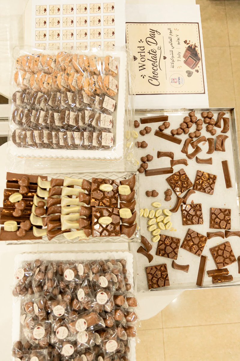 HtmiKSA's tweet photo. 🍫 Celebrating sweetness and success at HTMi Al Baha!

Our trainees enjoyed a fun and engaging World Chocolate Day celebration, followed by the recognition of our Outstanding Trainee for their dedication and excellent performance.

Congratulations to our trainee, and here's to inspiring even greater achievements! 🌟

#HTMi #HTMiSaudi #WorldChocolateDay #StudentSuccess #AlBaha