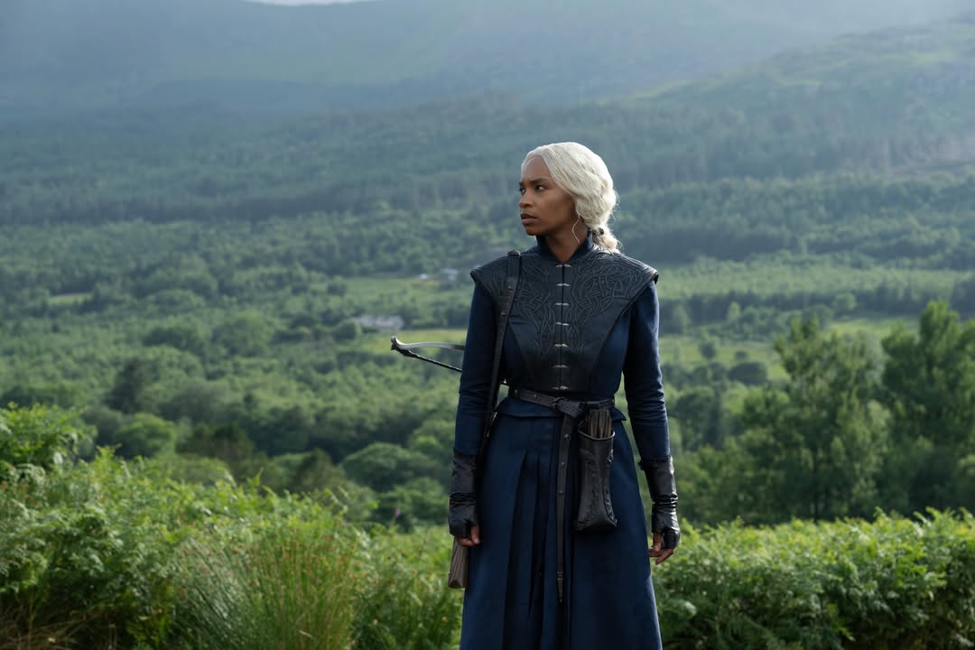 ann1pjo's tweet photo. what I hate the most about this plot that they're giving to Baela, where shes gonna lean towards her Velaryon side, is that it's gonna play straight into the narrative that Baela &amp; Rhaena are not Targaryens because they’re black https://t.co/4zUUQa2Nw9