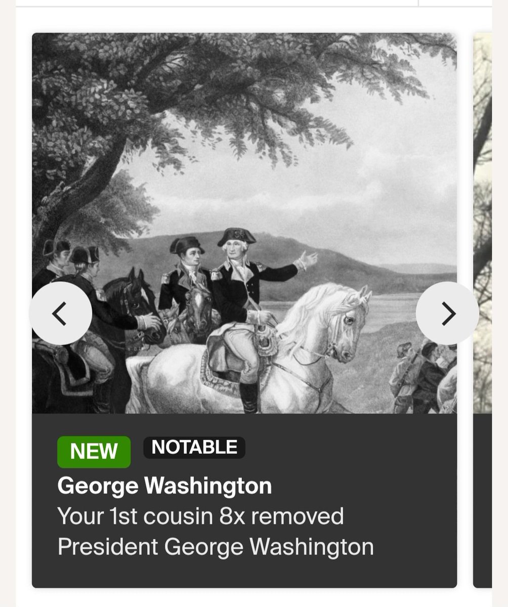 dana_0404's tweet photo. @washingtonmovie Just found out on Ancestry that GW is my cousin! https://t.co/bSvCSDrtlV