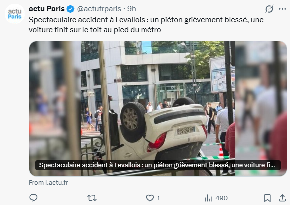 derekkerton's tweet photo. @EmmanuelSPV Ouaip. Heureusement qu'on a banni les trottinettes en libre service ! https://t.co/U2jjNJRkgx