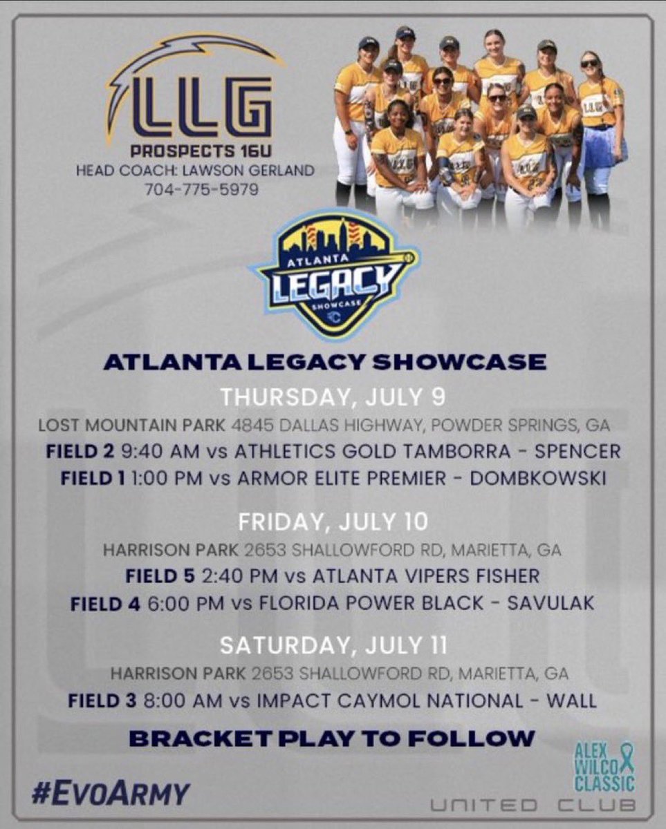 addisonmoore29's tweet photo. Schedule drop for the Atlanta Legacy Showcase. Let’s goooooo!
@LLGProspects16u https://t.co/5MnfeNAfG8