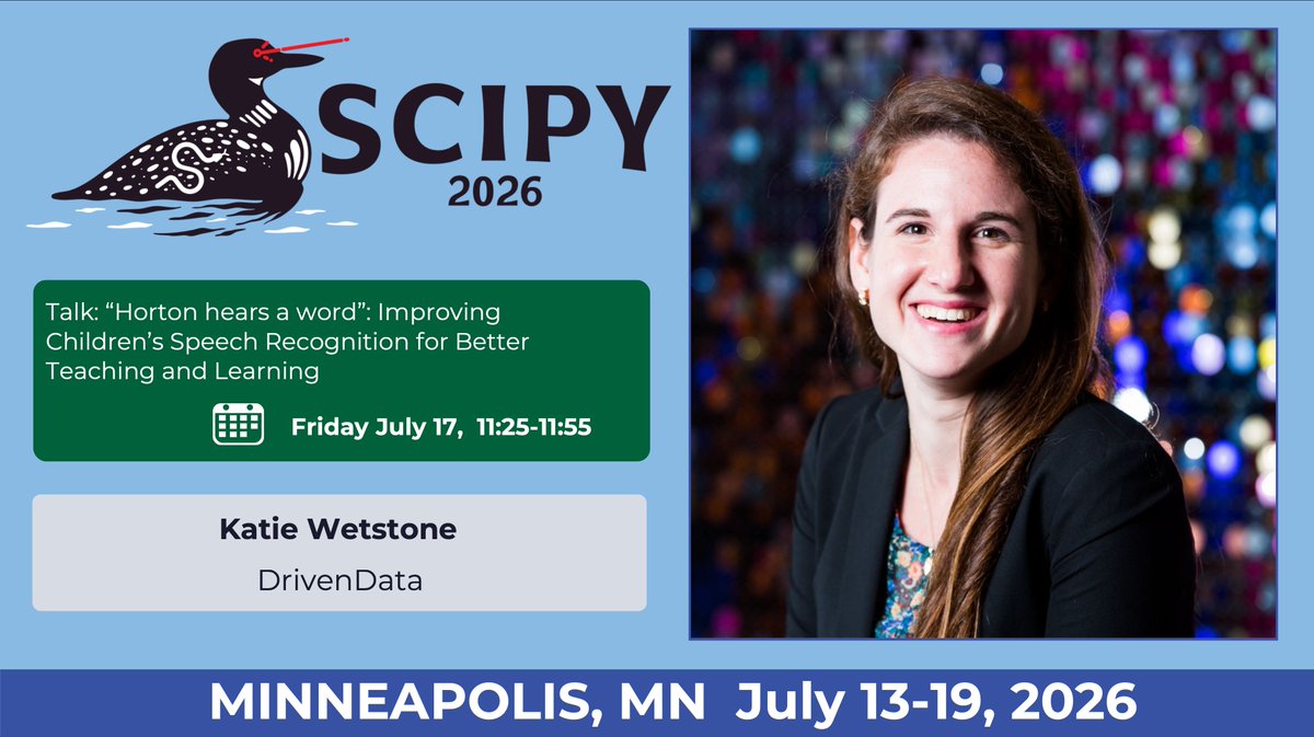 SciPyConf tweet media