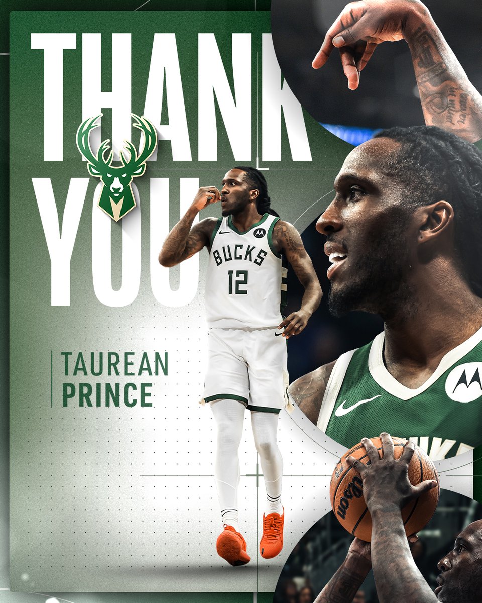 Bucks's tweet photo. Thank you, Taurean. https://t.co/x3VupcOyVk