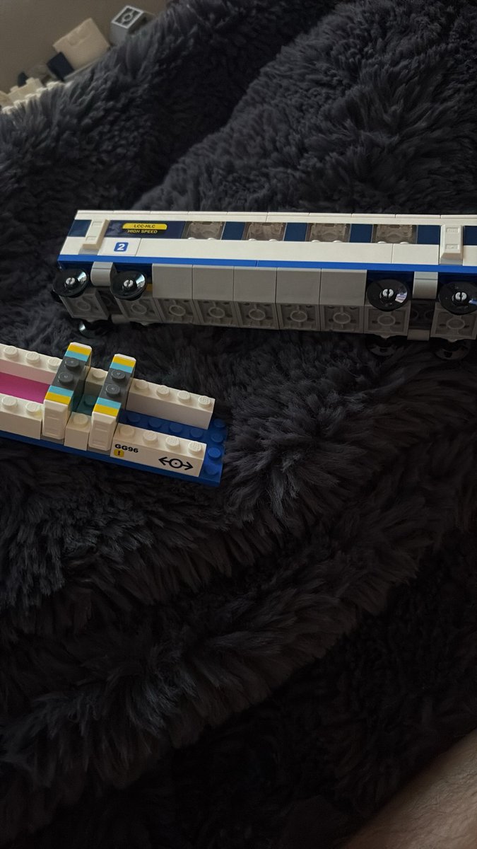 Jaden43n's tweet photo. who are you supposed to talk too when you come out of a long term relationship, 

here i am sat making a lego train 🤣 https://t.co/dNLGsw6gFn