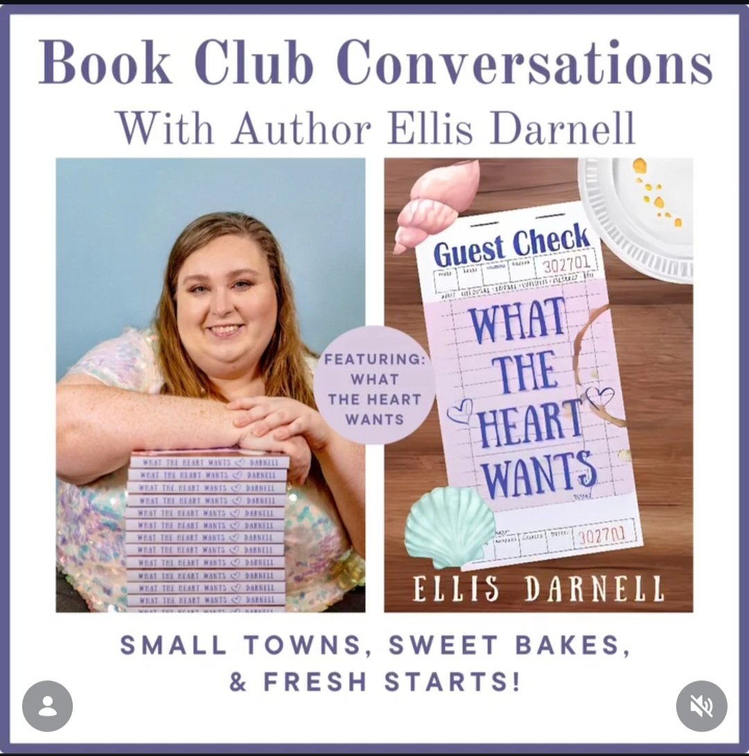 ThePageLadies's tweet photo. Pack your bags for Driftbay! 🌊 We’re chatting with debut #author #EllisDarnell about her cozy romance, 'What The Heart Wants.'
From drafting 85% of her #book on an iPhone notes app to Taylor Swift playlists, #read the interview at the link in our bio! 🎧✨ https://t.co/5is59kUbN4