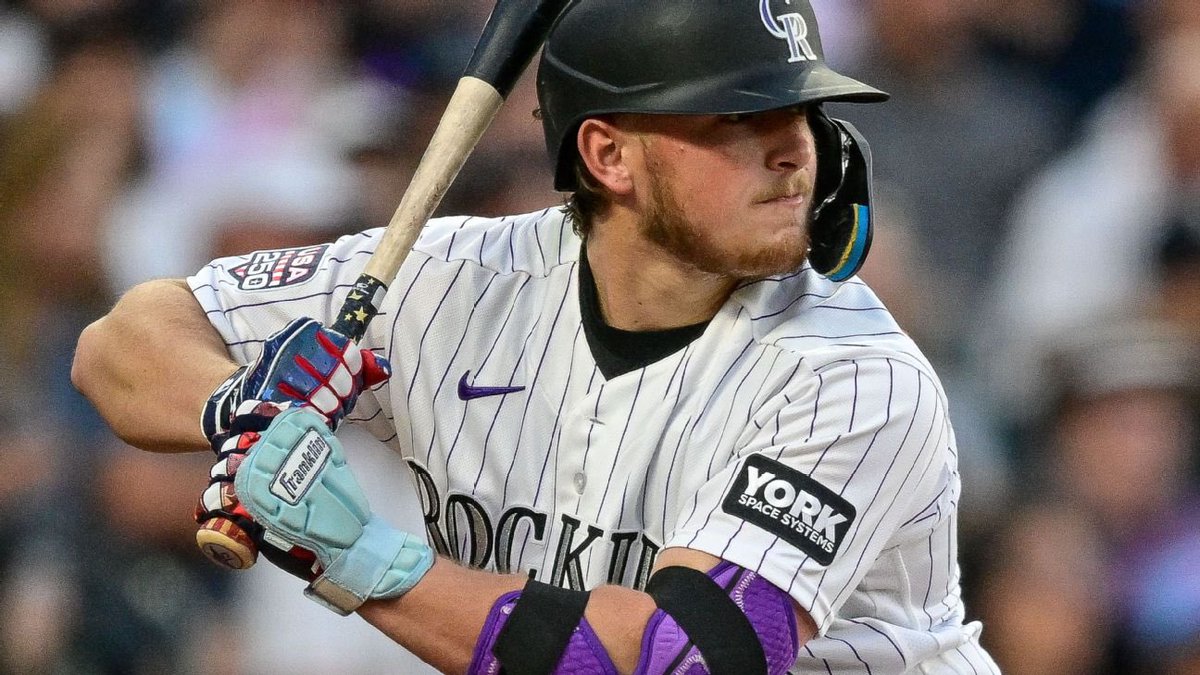 NextLevelBets_'s tweet photo. MLB HR PLAY #2⚾️

Hunter Goodman O 0.5 HR
(+240 FD)

❤️ FOR ANOTHER PLAY

•Goodman just had the most HISTORIC June by a Rockies catcher in franchise history — 13 home runs in 26 games, surpassing a record set by Matt Holliday in 2007. He hit THREE bombs in one game vs the Twins including a 428-foot shot to the third deck. This man is LOCKED IN

•He became the first NL catcher since Hall of Famer Johnny Bench in 1970 to hit 25+ home runs in his team’s first 83 games. He’s currently tied for second in all of MLB with 26 HRs — and 18 of them have come ON THE ROAD. This is not a Coors Field mirage 
•Tonight he gets Roki Sasaki who has completely fallen apart — a 5.40 ERA on the season and 13 runs allowed over his last 14 innings including 4 home runs in that stretch. He just gave up 3 runs and 5 walks in his last start vs the Padres. The control issues are REAL
•The hottest power hitter in baseball right now against a pitcher getting taken deep every other start? At +240 this is an absolute STEAL. Goodman is on a different planet right now

📊 @HOFApp use code NLB50 u get 50 percent off your first month AND a FREE 7 DAY TRIAL