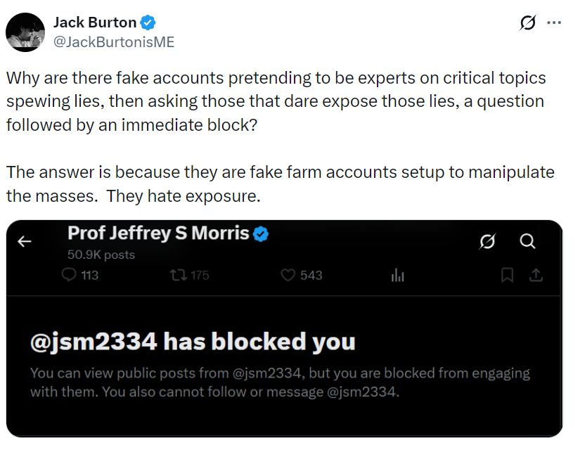opiate66's tweet photo. @jsm2334 @dawreeuhn @iya517479060595 Why do fake accounts block people exposing them as fraudulent?

Can you explain why you have to block account that expose yours as fraudulent? https://t.co/Hl9ZEWvBOT