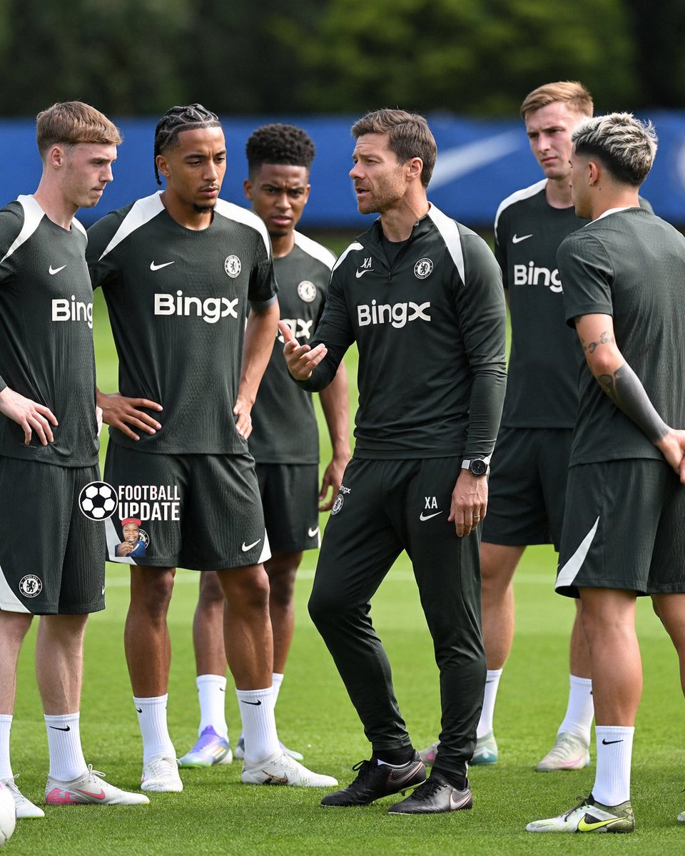 FootballUpdateo's tweet photo. 🚨⚽The wait is FINALLY OVER... Chelsea's new era reportedly begins TOMORROW 🔥💙

Xabi Alonso is set to lead his FIRST TRAINING session as Chelsea manager on THURSDAY (July 9, 2026) at Cobham, marking the official start of pre-season.
#cfc #xabialonso https://t.co/J0CBIdyiS4