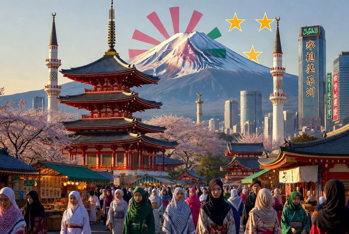 AkimotoThn's tweet photo. Islamic Republic of Japan https://t.co/refh8MUeba