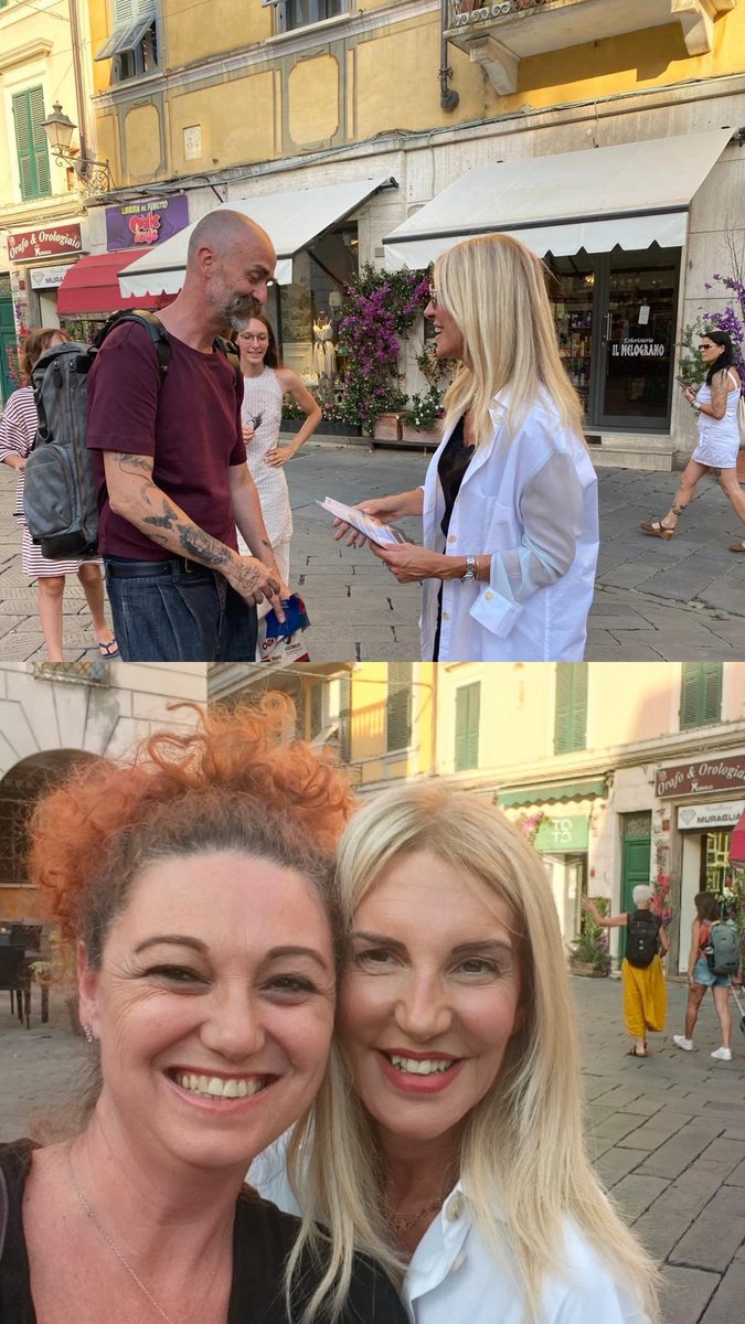 raffaellapaita's tweet photo. Genova, Sestri Levante, Savona, La Spezia, Sarzana e Sanremo.
Oggi Italia Viva Liguria è stata presente in tutte le città per incontrare i cittadini, ascoltare le loro preoccupazioni e distribuire i volantini della campagna “Qvando c’era lei”, per denunciare il malgoverno di Giorgia Meloni e il caro vita che continua a mettere in difficoltà le famiglie e le imprese italiane.
Abbiamo anche raccolto firme per la petizione per reintrodurre le preferenze nella legge elettorale, perché i cittadini devono poter scegliere i propri rappresentanti.
Un grazie di cuore a tutti i volontari che hanno dedicato tempo ed energie e a tutte le persone che si sono fermate a parlare con noi e a firmare.