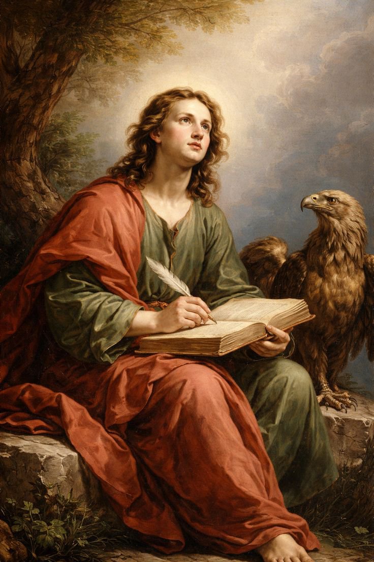 Finian_T's tweet photo. LEARNING FROM SAINT JOHN THE APOSTLE

Saint John understood that God is love. The closer we draw to Christ, the more we learn to love others.

QUESTION: How can you reflect God's love more clearly to those around you? #comment https://t.co/YE4BtFf5PL