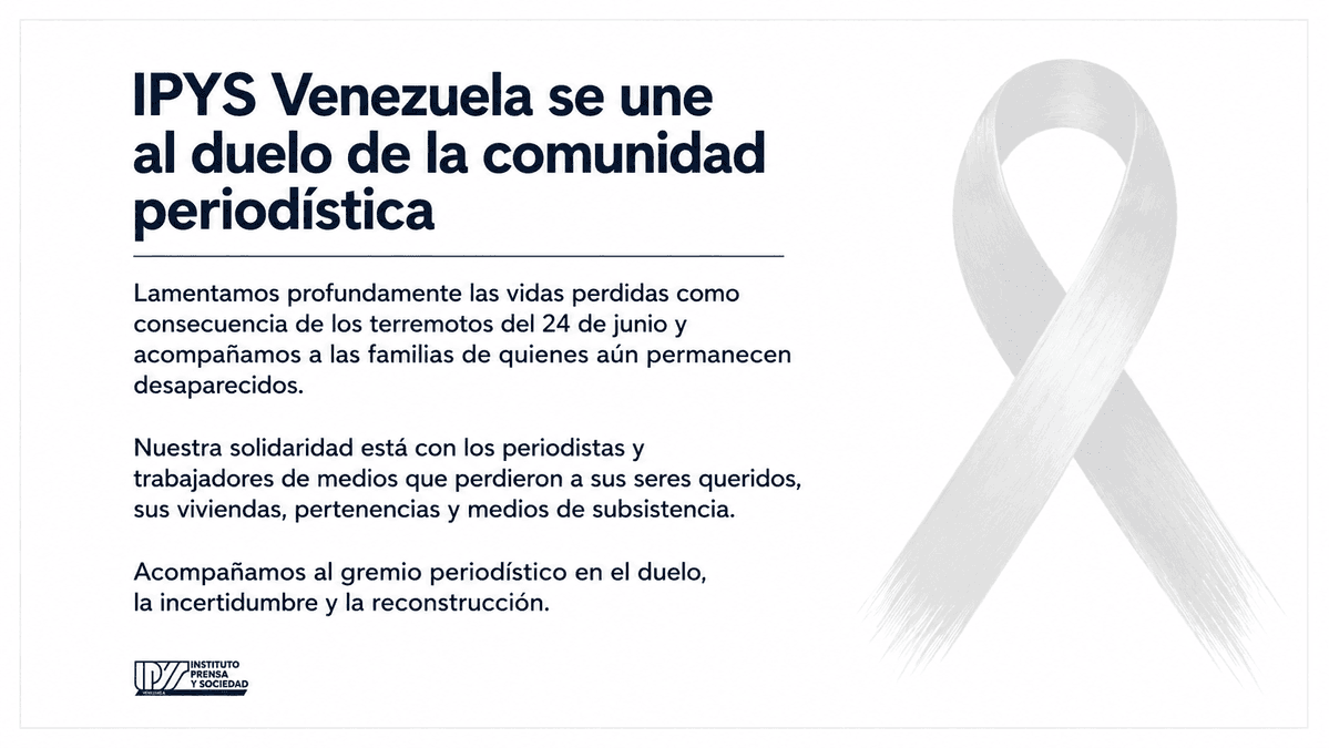 IPYS Venezuela tweet media