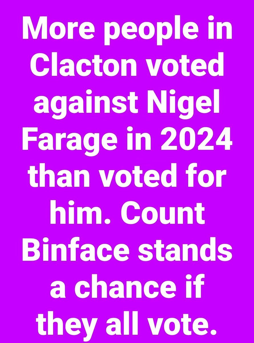 pelepele1's tweet photo. #VoteCountBinface #OutForTheCount https://t.co/T6EGbm4LXd