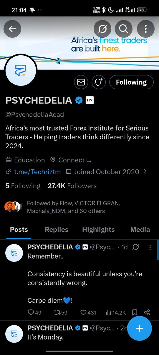 Nedu_Live's tweet photo. @thatloganguyy @Techriztm @heistegz @PsychedeliaAcad @FundedNext @TraderHadesh Done all the tasks https://t.co/ObQpaTg2a4