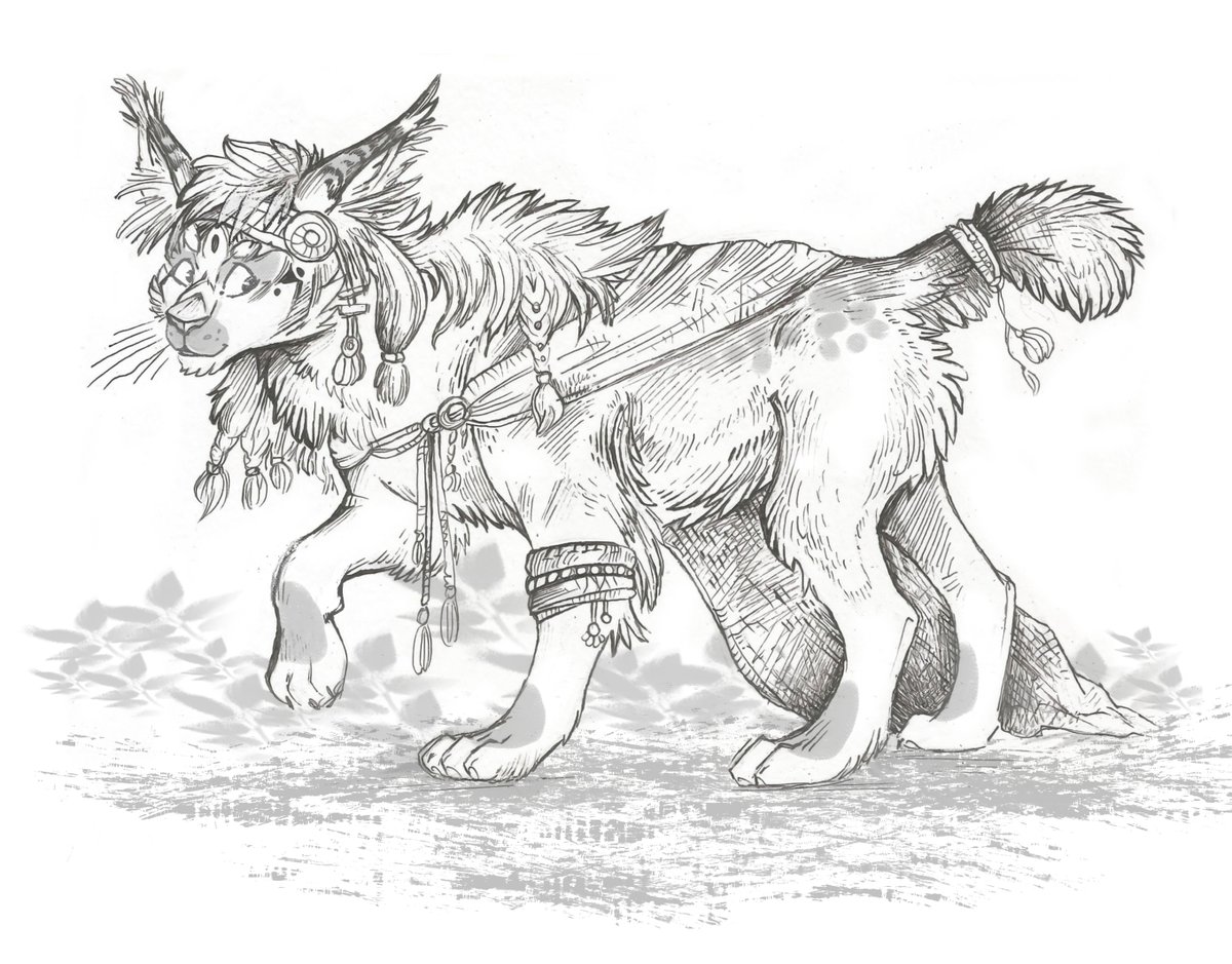 Taski_Guru's tweet photo. Line art of fantasy feline ocs characters (closed)
#lineart #felineoc #clothes #line_art #lionoc #caracal_oc #manedtiger https://t.co/iYrKKTicxO