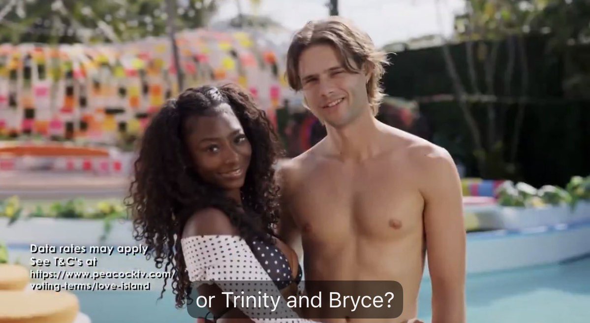 _famoxcoo1's tweet photo. So far CARNIYA and BRINITY are the most talked abt couple in the villa 🔥 
Which couple do you think is taking the win home next week?
#loveislandusa https://t.co/dn2PLzYSsz