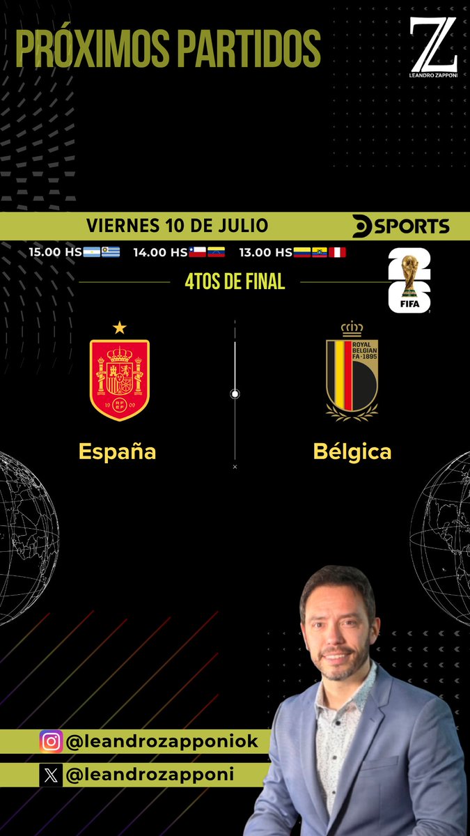 leandrozapponi's tweet photo. Se viene un partidazo por los 4tos de Final de la #CopaDelMundo y los esperamos el próximo viernes
😀🐸☝️⚽️
#NoTeLoPodésPerder https://t.co/RHfIpHrxxp