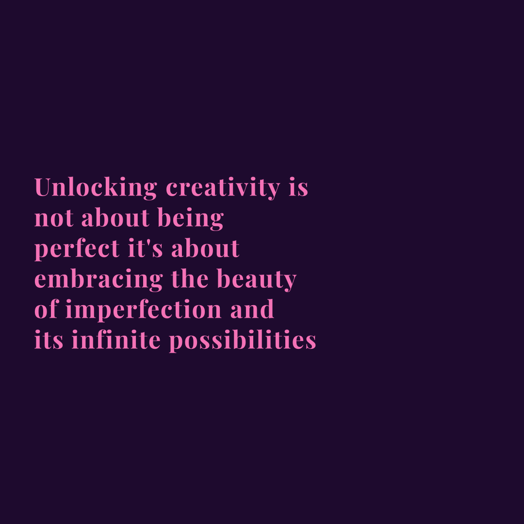 Rushabh10000's tweet photo. Ditch the need for perfection and unleash your true creative potential. What's the one thing holding you back from embracing your uniqueness?
#growthmindset
#imperfectlyperfect
#creativityunleashed
#selfexpression
#mindfulcreativity
#motivationalquotes
#inspiration https://t.co/7hBY1ww2GO