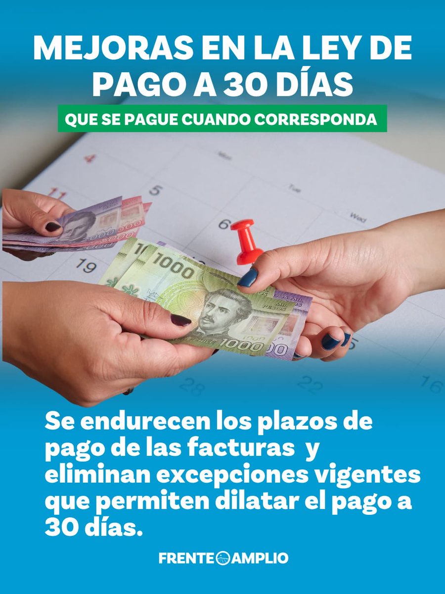 labeasanchez's tweet photo. Las micro y pequeñas empresas no pueden quedar fuera de la reforma tributaria del gbno. Ellas generan 6,4 millones de empleos, esto es aprox. el 60% de empleos formales del país. Por ello desde el FA presentamos 4 indicaciones para integrar a las MiPymes a la discusión. https://t.co/jUnueBYwoG