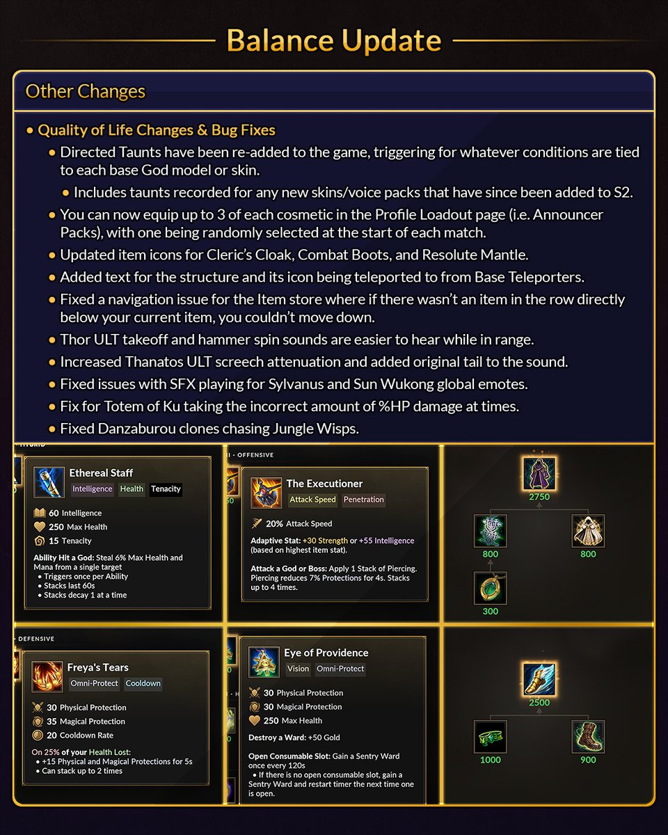 BluesUltra's tweet photo. The next addition to SMITE 2 is Xing Tian, launching with a new Aspect, summer Travelers, a new Item, and more!

Check in with today's preview of all the content showcased on Titan Talk, set to go live next week. https://t.co/fLwR87pi0b