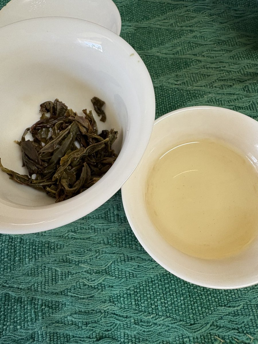 cafero_key's tweet photo. 台湾・坪林で作られた単叢とその紅茶バージョン。烏龍茶の方は蜜蘭香のようなライチ+草花の香り。若干土っぽい雰囲気がありますが個性は強めで面白い😁紅茶バージョンは若干フルーティーですが芋っぽさがあり、雲南のようなべにひかりのような掴みどころのない感じ。 https://t.co/dtDrMIvw6r