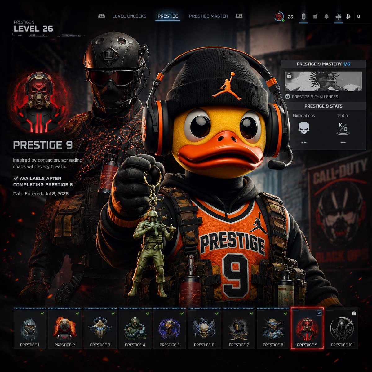 VIPShadowFamily's tweet photo. Grind Time Last Page Of Battle Pass! Almost To Prestige 10
@CallofDuty https://t.co/Pcv4RekIAi