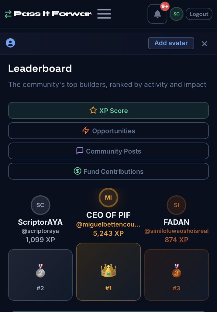 PassItForwardHQ tweet picture