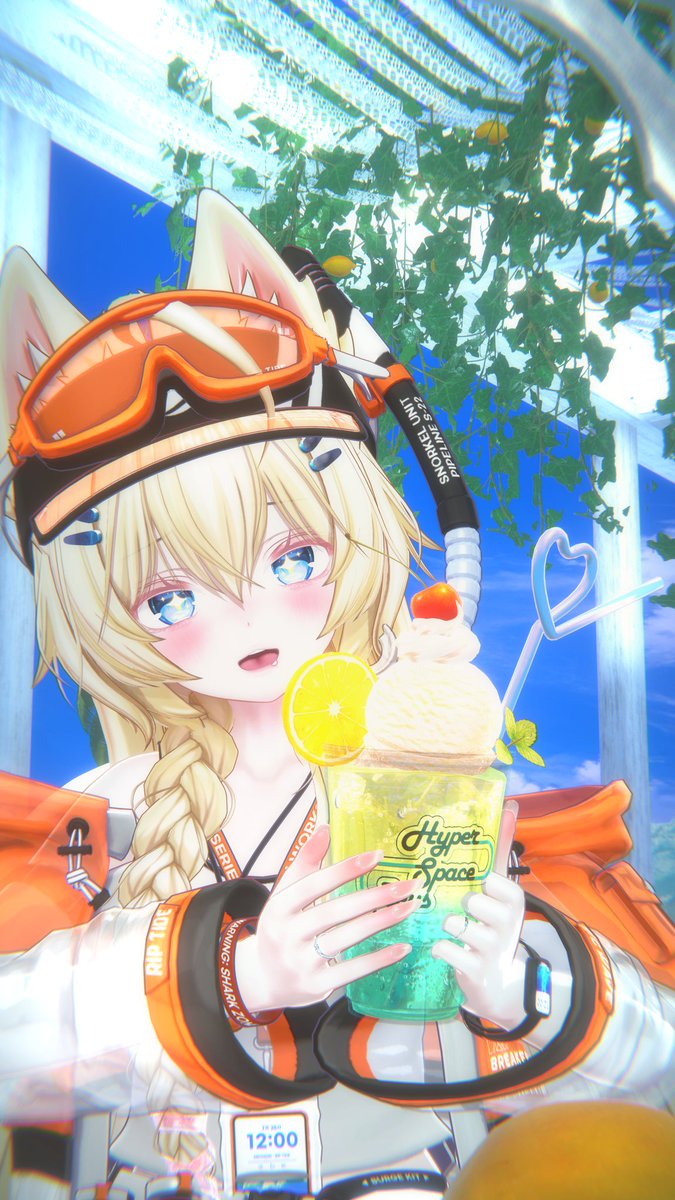 kachofugetsu_VR's tweet photo. おはツイ258回目

夏本番の暑さですね💦
水分補給しっかりね🥤 https://t.co/mAXKX4y9jW