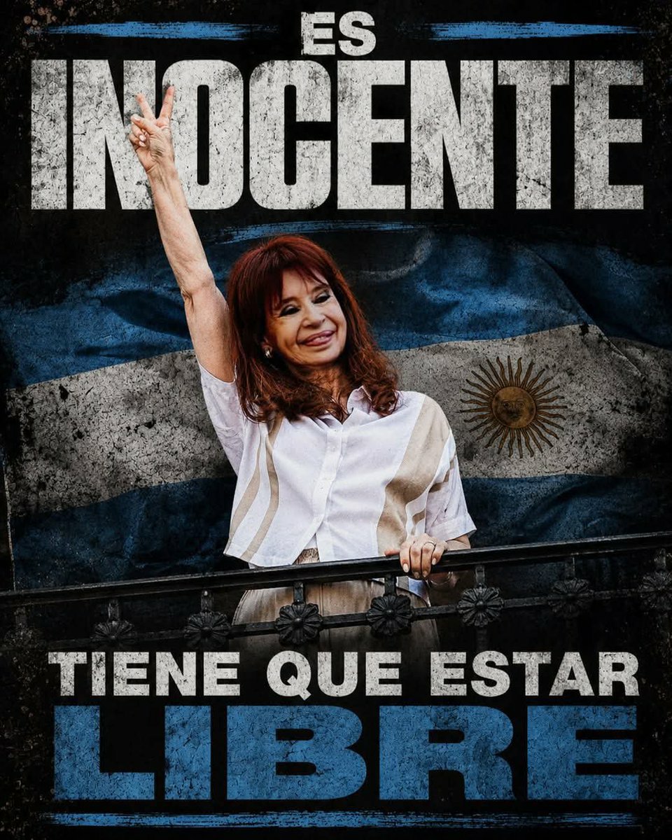 elconejo54's tweet photo. #Cristinaesinocente 
#CristinaLibre https://t.co/RJPXu7Hp0X