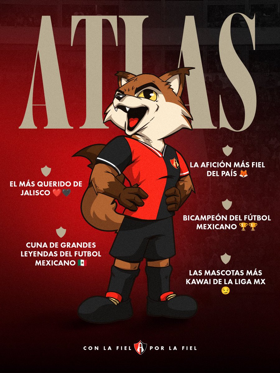 AtlasFC's tweet photo. ¡NO ESPERES 4 AÑOS Y ÚNETE AL ATLAS FC! 

Para las y los nuevos aficionados al futbol, aquí les traemos la propuesta de a qué equipo apoyar en la Liga MX❤️🖤

Etiqueta a tu amiga o amigo que quieras que le vaya a los Rojinegros 👀 

#ParaLaFielPorLaFielYConLaFiel https://t.co/0t9QAqPERC
