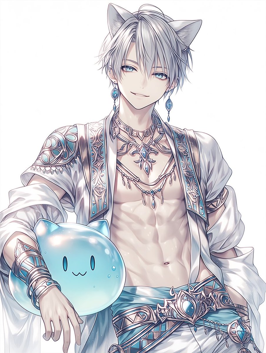 nyamnyam_ai's tweet photo. おはよーの猫耳くん https://t.co/3XZImlEC2O