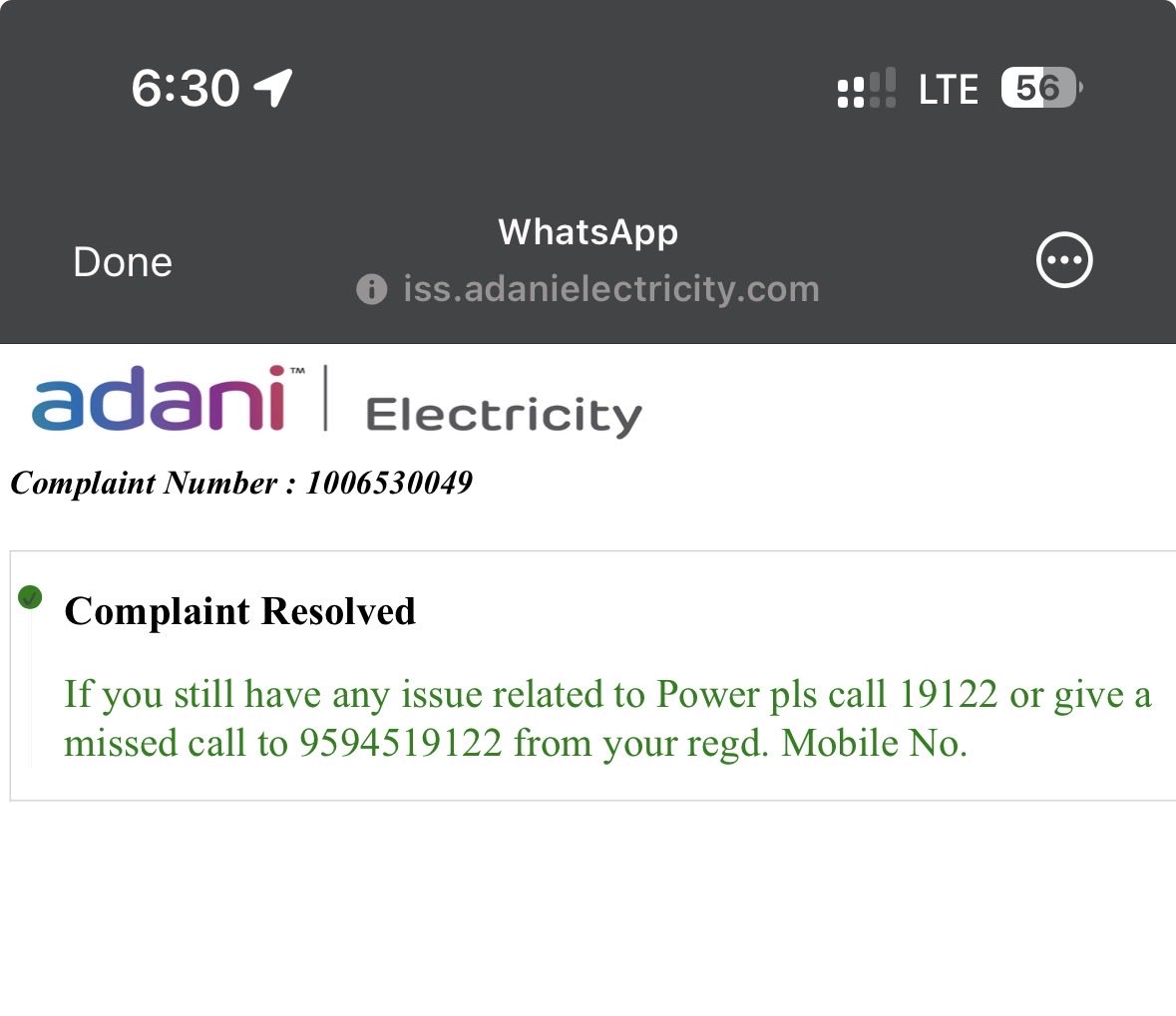 prt93's tweet photo. We are having power outage in Tara nagar, Tumga Village, Powai. Compliant registered but marked resolved without any action @Adani_Elec_Mum @AdaniOnline https://t.co/K456jdQYvQ