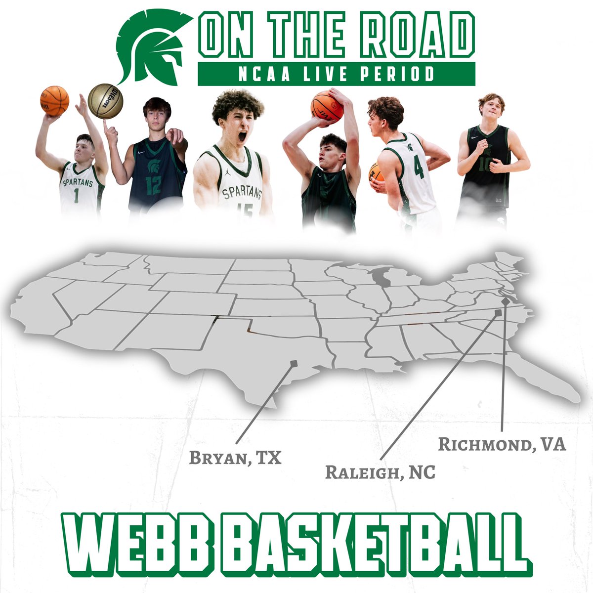 KnoxWebbHoops's tweet photo. COLLEGE COACHES‼️
A number of our guys will be on the road this weekend for the NCAA Live Period. Please consider taking some time to evaluate them and reach out if you’d like any further information! https://t.co/a1KBz7S5jF