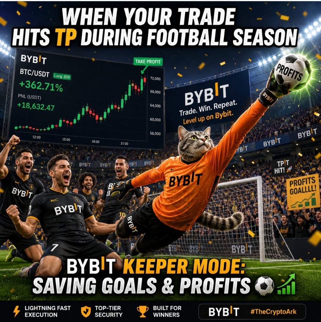 MatthewSucces18's tweet photo. @Bybit_Official #GatoFutbulero #Mundial2026 #NewFinancialPlatform #Bybit https://t.co/358pXh1GXv
